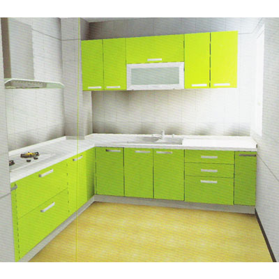 整体厨房绿色kic整体厨房图片10