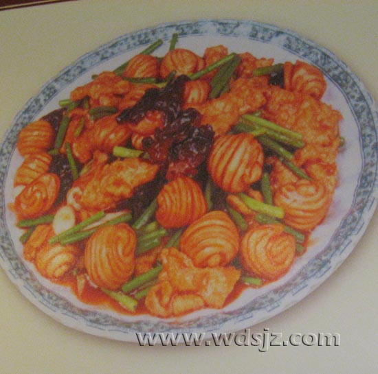 过油肉焖小花卷